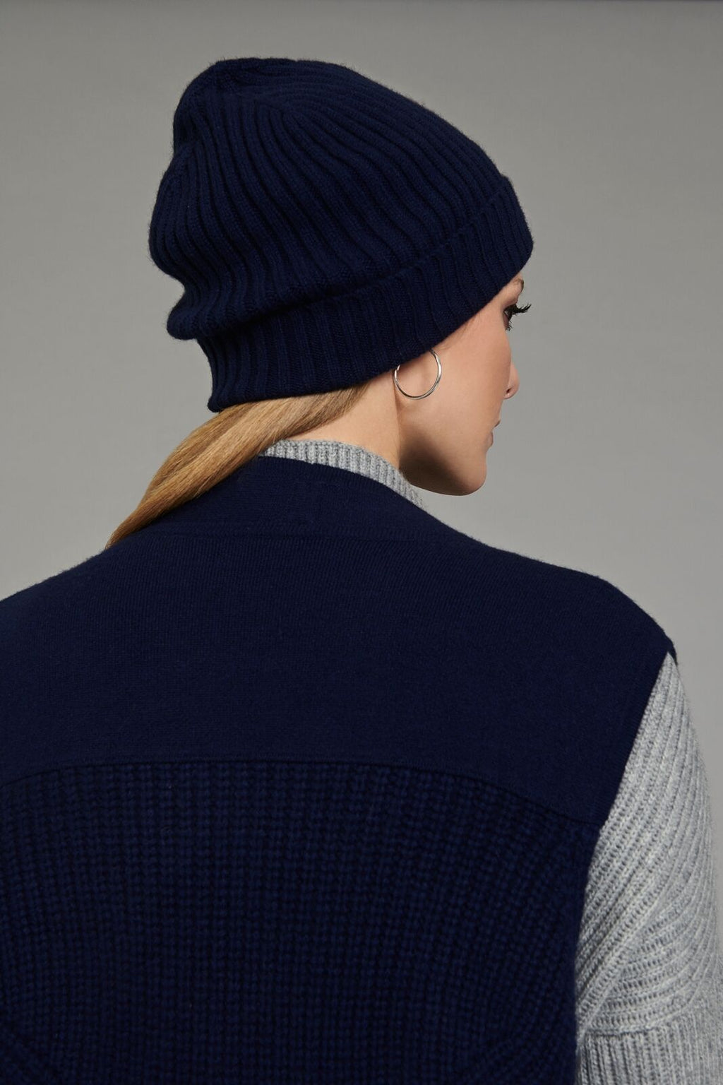 (Hr.-) Mütze Rippstrick