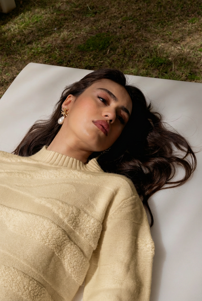 Pullover Teddy-Details