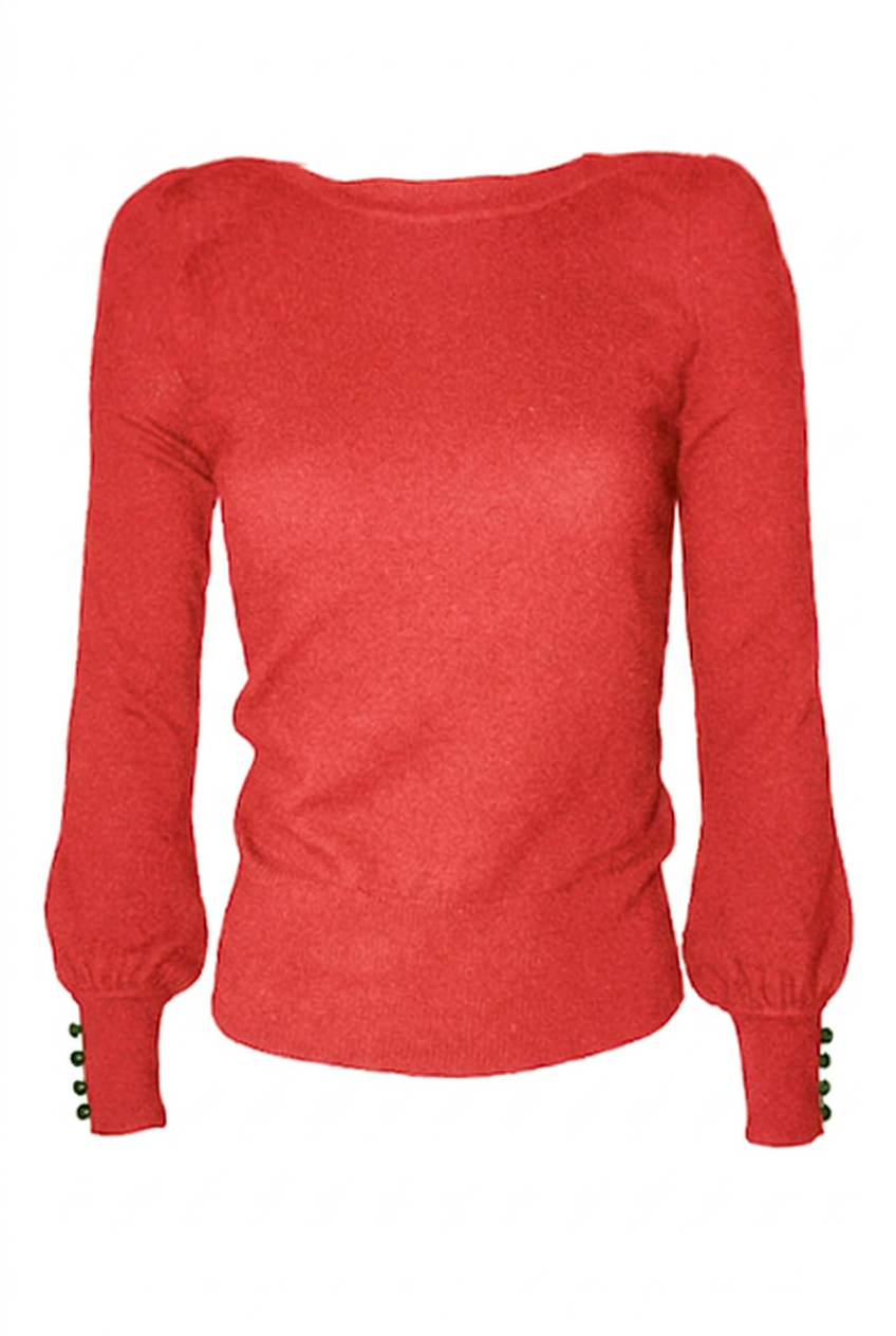 Pullover Puffärmel