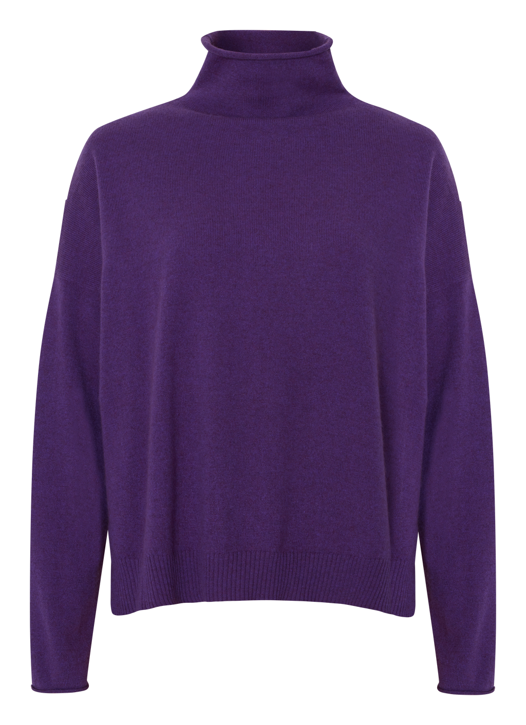 Pullover halsferner Rollkragen