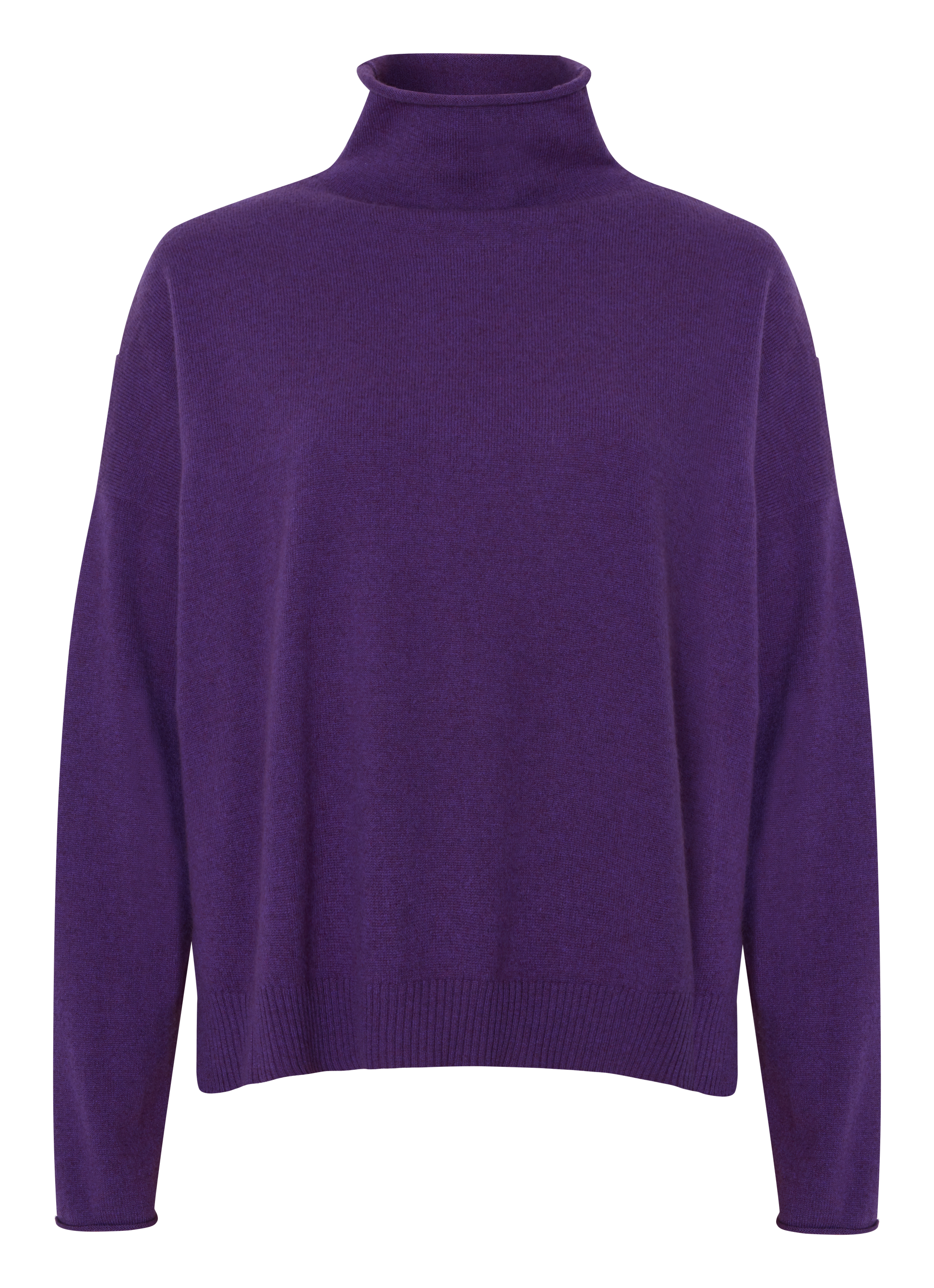 Pullover halsferner Rollkragen