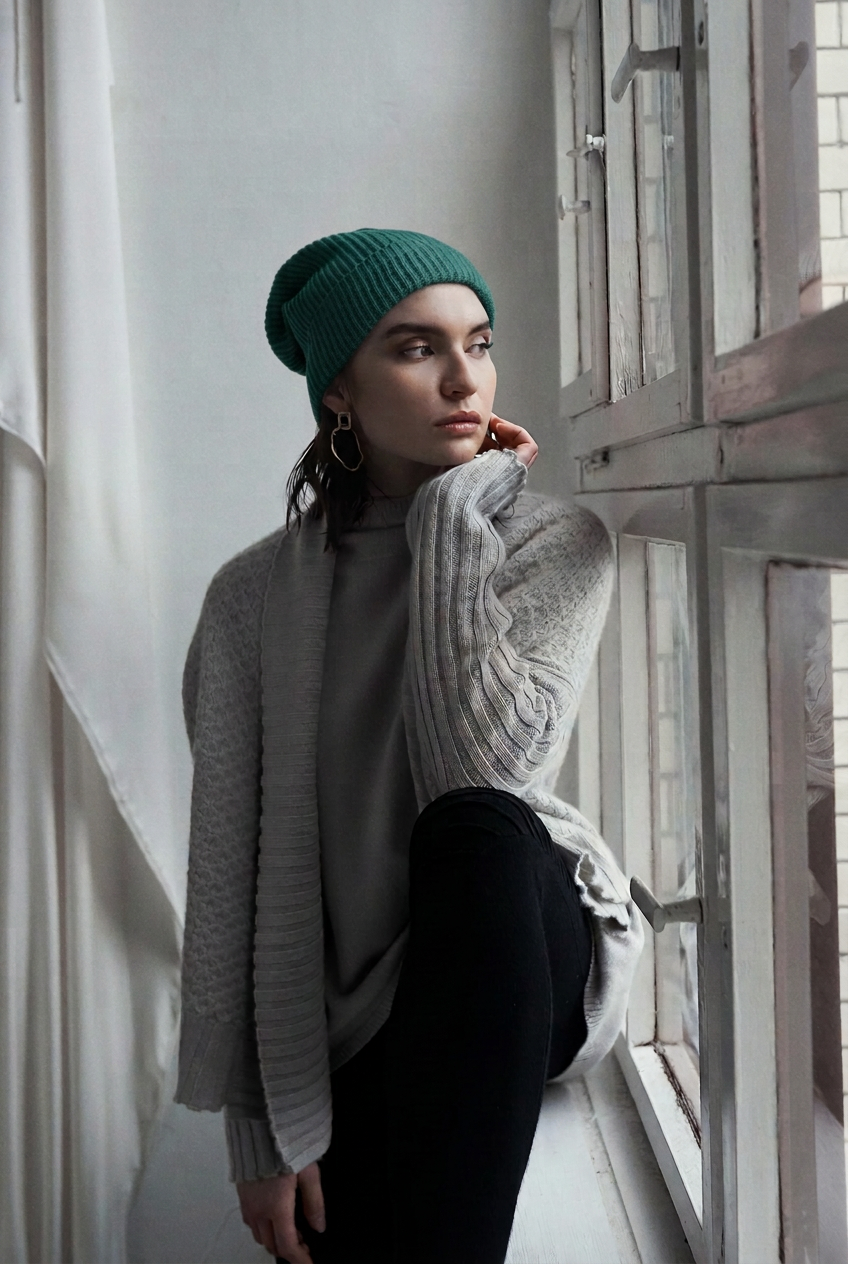 Beanie Rippstrick